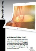 Ntr 112 Brochure underblanket brochure